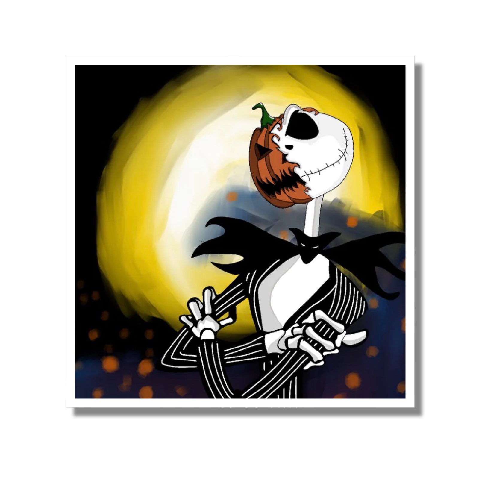 "The Pumpkin King" Sticker